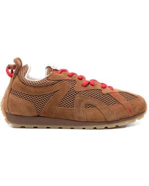 Inuikii Maribella Lace-Up Trainers - Brown