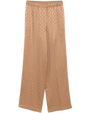 Gucci GGジャカード トラックパンツ - ナチュラル
