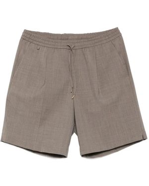 Briglia 1949 Pleated Drawstring Shorts - Grey