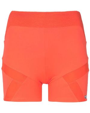 Amir Slama Short À Taille Haute - Orange