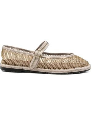 Flabelus Isabella Ballet Flats - White