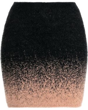 OTTOLINGER Gradient Knitted Mini Skirt - Black