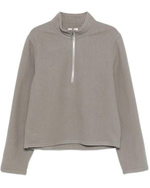 Rier Zip-Fastening Sweatshirt - Grey