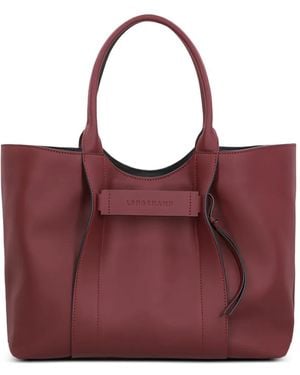 Longchamp L 3D Tote Bag - Purple