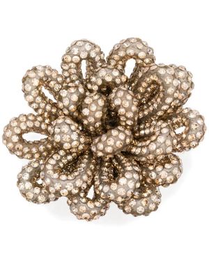 Rosantica Flower-Shaped Earring - White