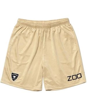 Supreme Zoo York Soccer Shorts - Natural