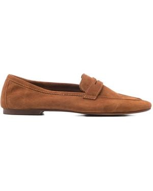 P.A.R.O.S.H. Strap Loafers - Brown