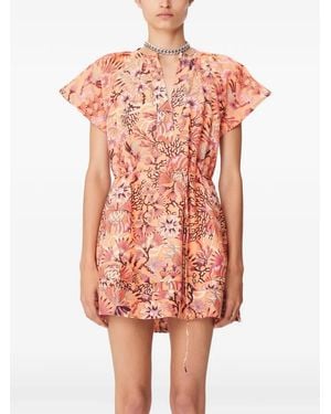 Maria Cher Robe Courte Humahuaca Carol Imprimée - Pink