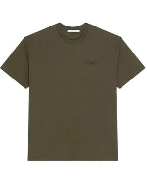 Givenchy Round-neck logo T-shirt - Grün