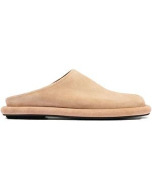 Officine Creative Suede Mules - White