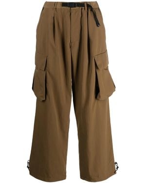 Gramicci Nylon Cargo Trousers - Brown