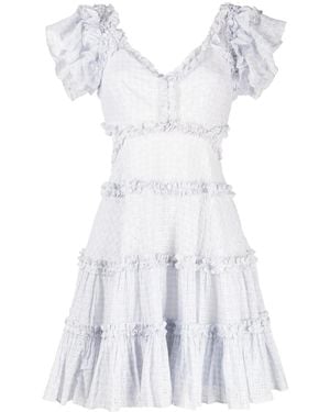 Needle & Thread Abito Midi - Bianco