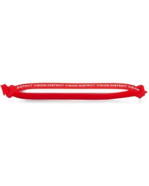 District Vision Sport Strap Logo-Print Eyewear Strap - Red
