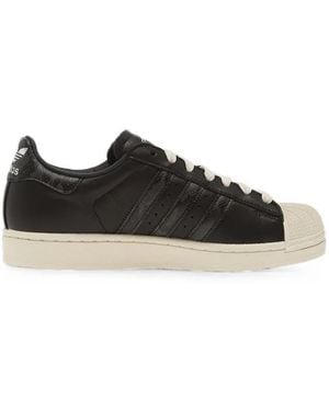adidas Superstar Ii Snakeskin-Effect Sneakers - Black