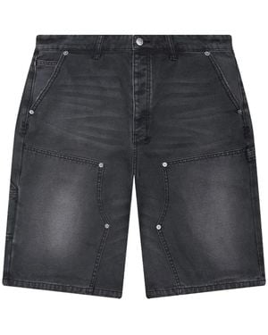 Ksubi Operator Denim Shorts - Grey