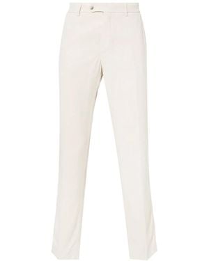 Hackett Logo-Patch Trousers - White