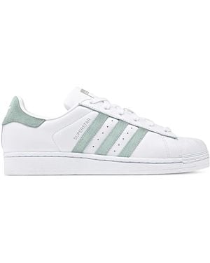 adidas Superstar /Ash/ Metallic" Sneakers - White