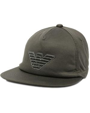 Emporio Armani Baseballkappe mit Logo-Patch - Grün
