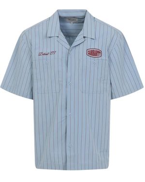 Carhartt ストライプ シャツ - ブルー