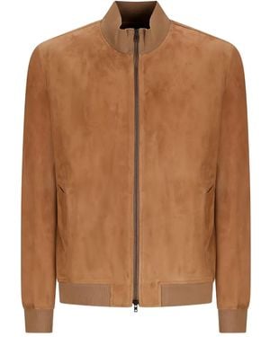 Salvatore Santoro Bomber - Marrone