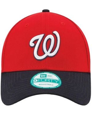 KTZ 9Forty Washington Nationals Baseball Cap - Red