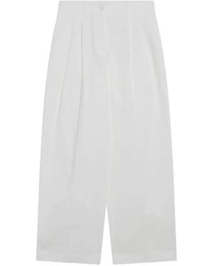 TOTEME Palazzo Trousers - White
