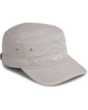 Y-3 Cappello Con Logo - Grigio