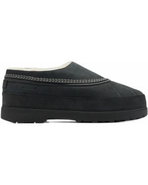 Sorel Ambler Suede Flat Mules - Black