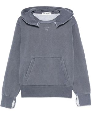 Our Legacy Felpa Con Effetto Vissuto - Grigio