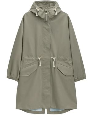 G Lab Manteau Tory À Capuche - Gris