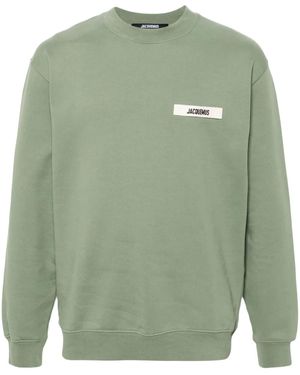 Jacquemus La Casaコレクション ーン Le Sweatshirt Gros Grain スウェットシャツ - グリーン