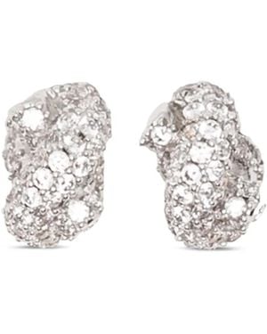 Kate Spade Pendientes Sailor's Knot - Blanco