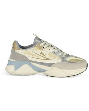 Fila Recade Paneled Chunky Sneakers - White