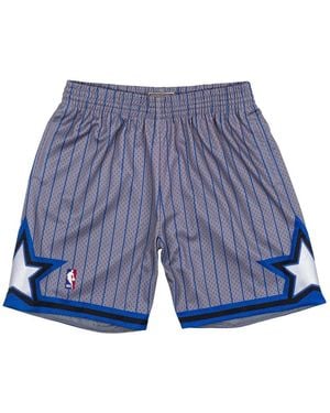 Mitchell & Ness Nba Reload Swingman Shorts - Blue