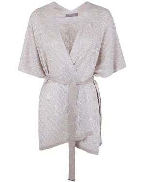 D.exterior Veste À Motif Zigzag - Gray