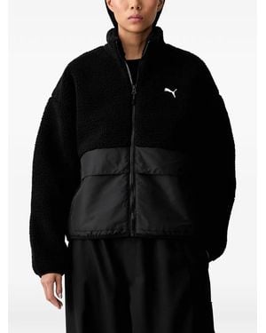 PUMA Re:Fibre Fleece Relaxed Jacket - Black