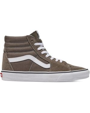 Vans Colour Theory High-Top Suede Trainers - Brown