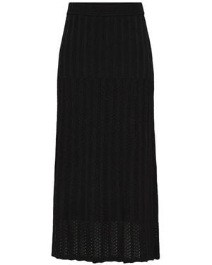 Rebecca Vallance Natalie Midi Skirt - Black