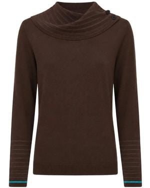 Paul Smith Merino-Wool Roll-Neck Sweater - Brown