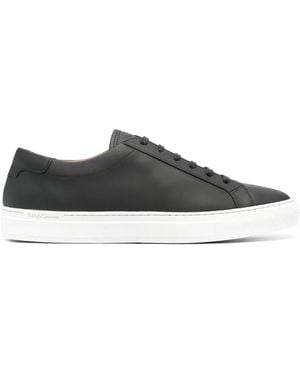 Polo Ralph Lauren Jermain Lux Leather Trainers - Black