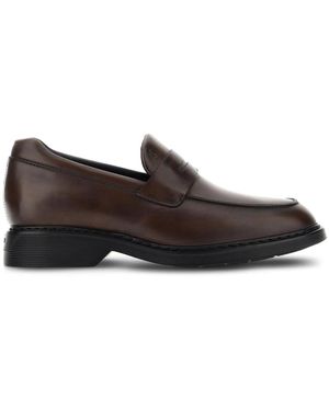 Hogan H576 ローファー - ブラウン