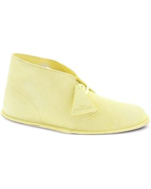 Clarks Suede Desert Boot - Yellow