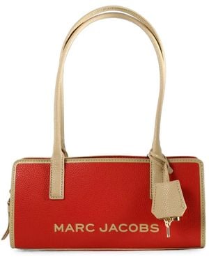 Marc Jacobs Logo-Plaque Shoulder Bag - Red