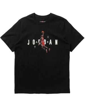 Nike Jumpman Holiday Graphic T-Shirt - Black
