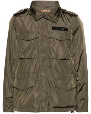 Aspesi Minifield Hooded Jacket - Green