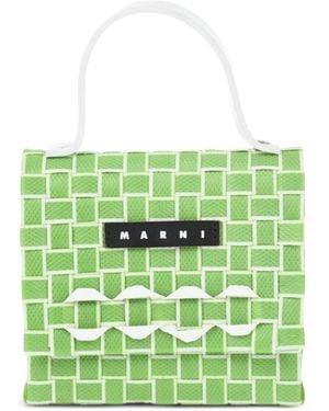 Marni Mini Joy Woven Bag - Grün