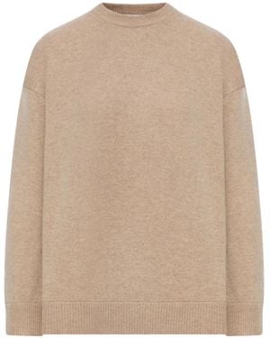 Max Mara 'Ottavo' Oversized Jumper - Natural