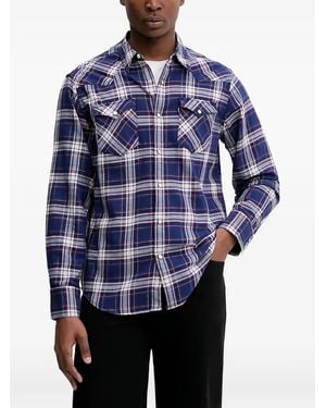 Levi's Check Pocket Shirt - Blue