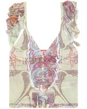 DIESEL M-Fiore Top - Pink