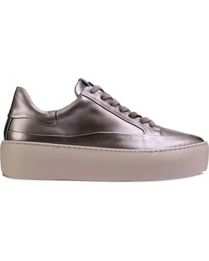 Högl Zapatillas Illusion con plataforma - Marrón